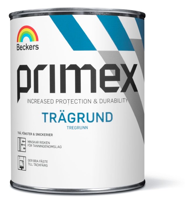 Primex Trägrund (Outlet), 1 L, S9000-N (Svart)
