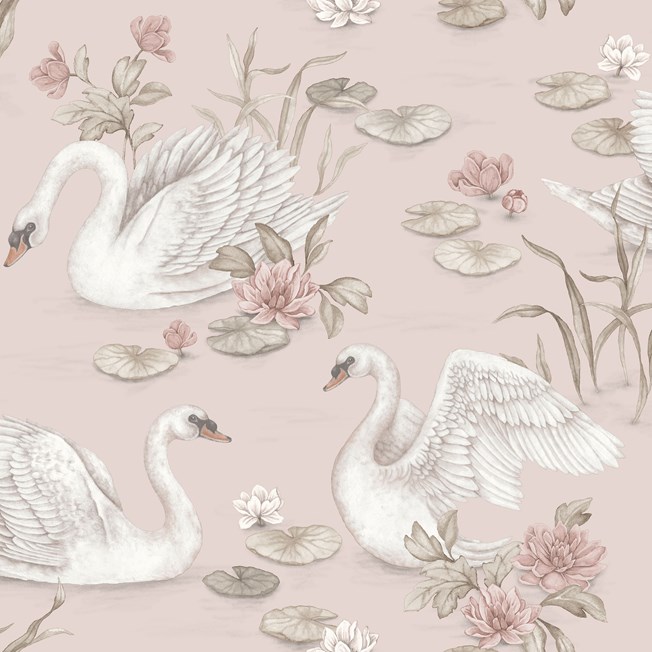 Newbie Wallpaper Lily Swan tapet