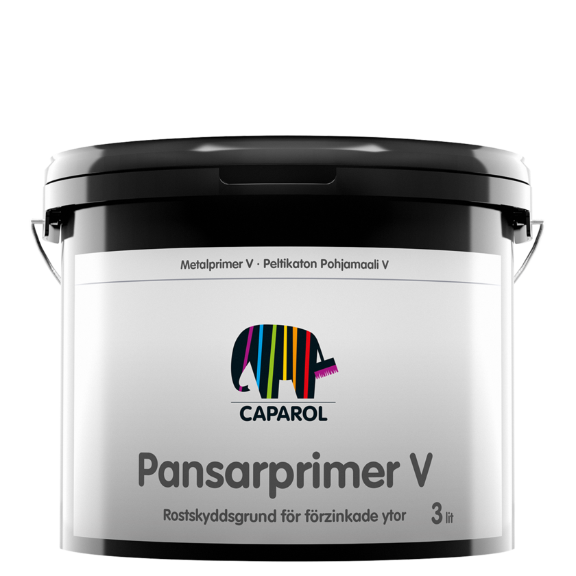 Pansarprimer 3 L Röd/brun
