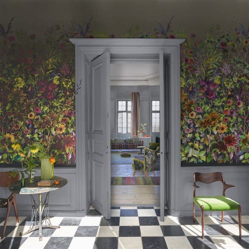 Designers Guild - Indian Sunflower - Panel Zardozi