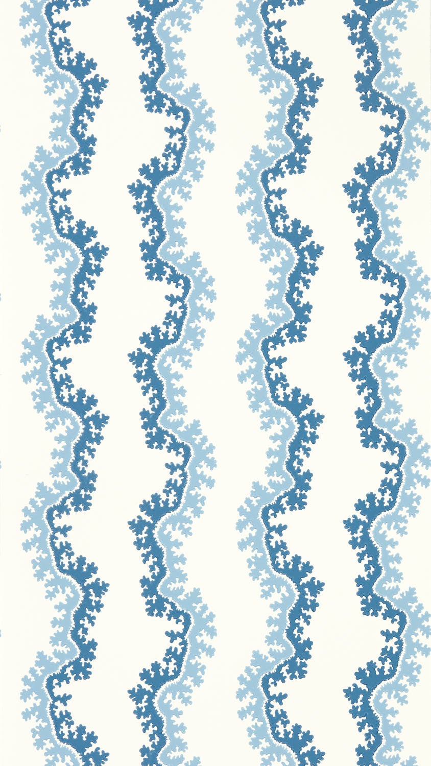 Sanderson - Oxbow Indigo Arboretum Wallpapers