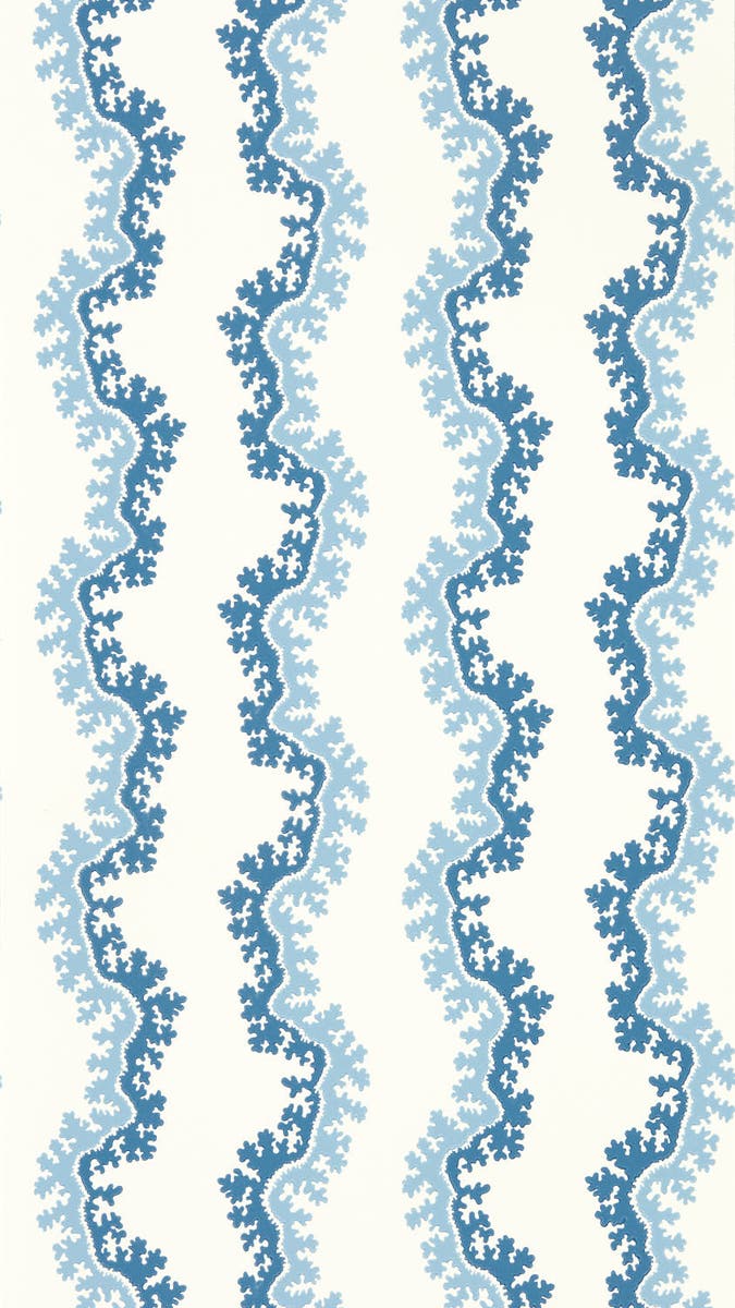 Sanderson - Oxbow Indigo Arboretum Wallpapers