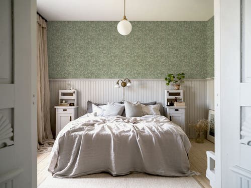 Duro - Lilla Dockekulla Grön Gammalsvenska Papper