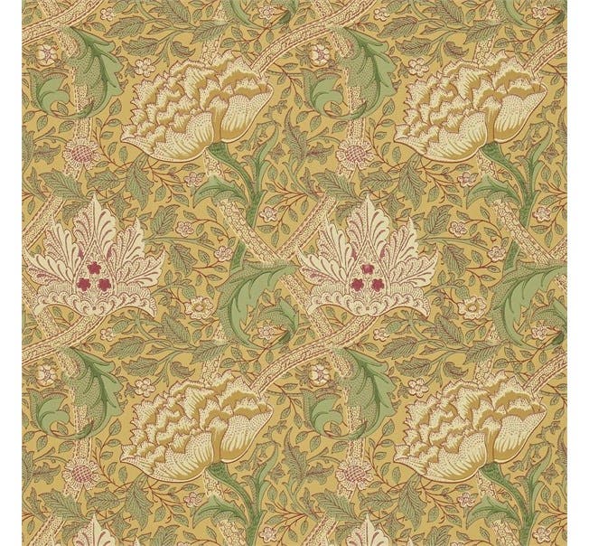 Windrush Gold/Thyme Morris and Friends Wallpa