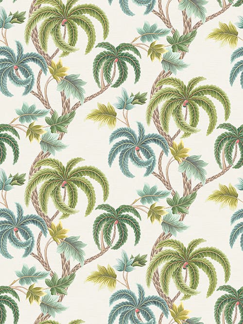 Osborne & Little - Shalimar Byzance Shalimar Olive.