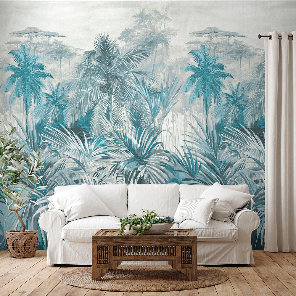 Caribbean II Selva Mural