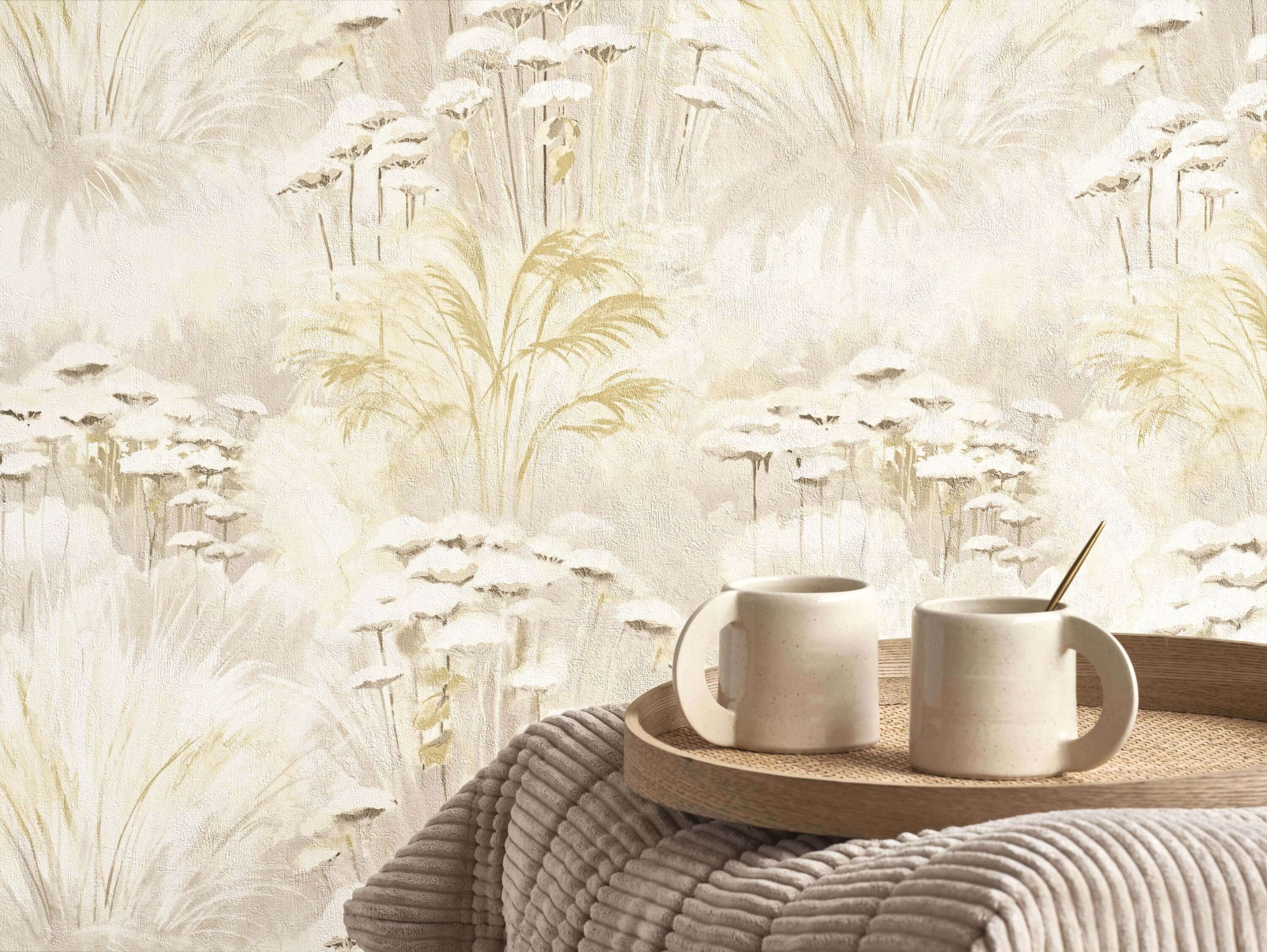 Casadeco - Oyat Beige Creme Sentier Des Dunes