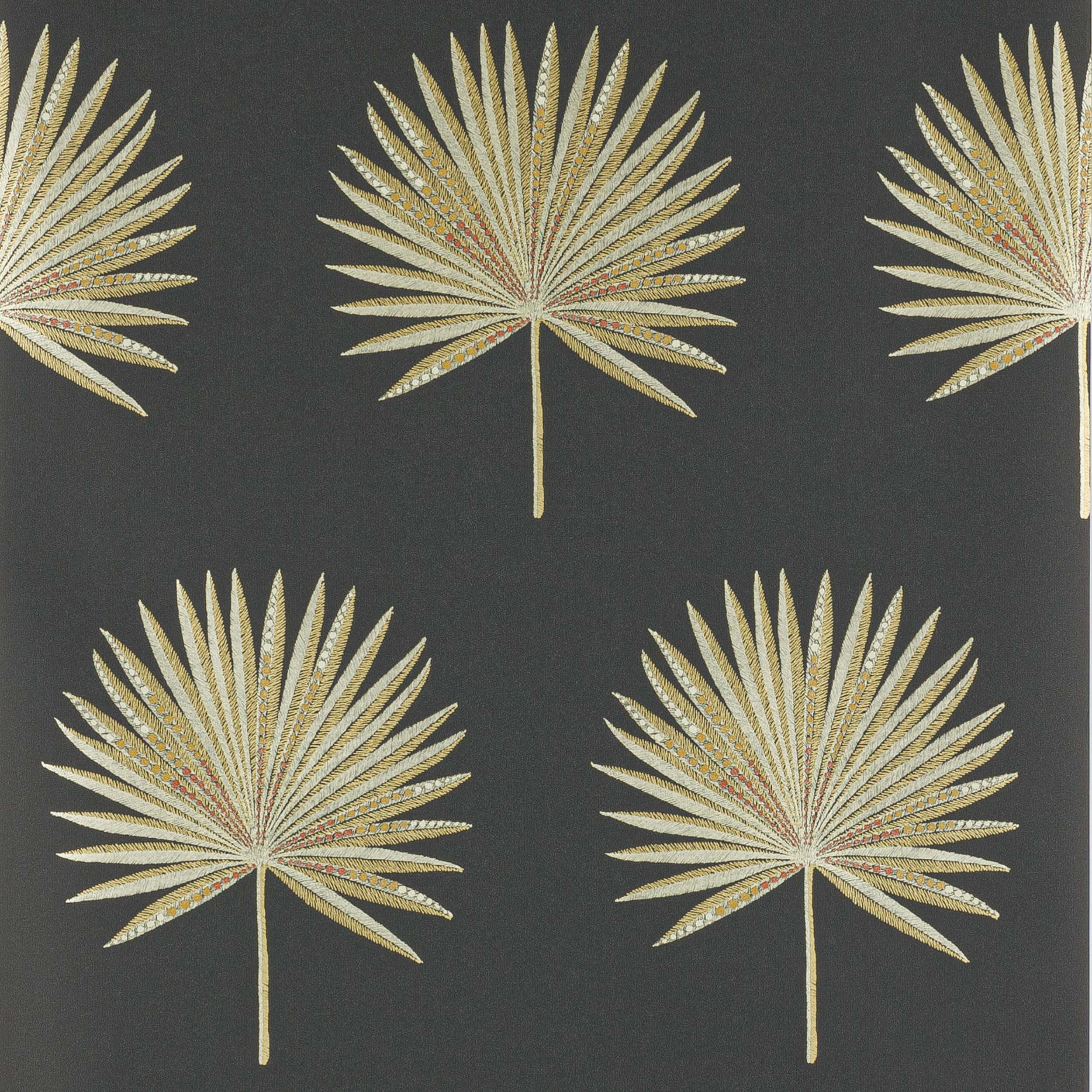 Jane Churchill - Fortunei Black/Gold