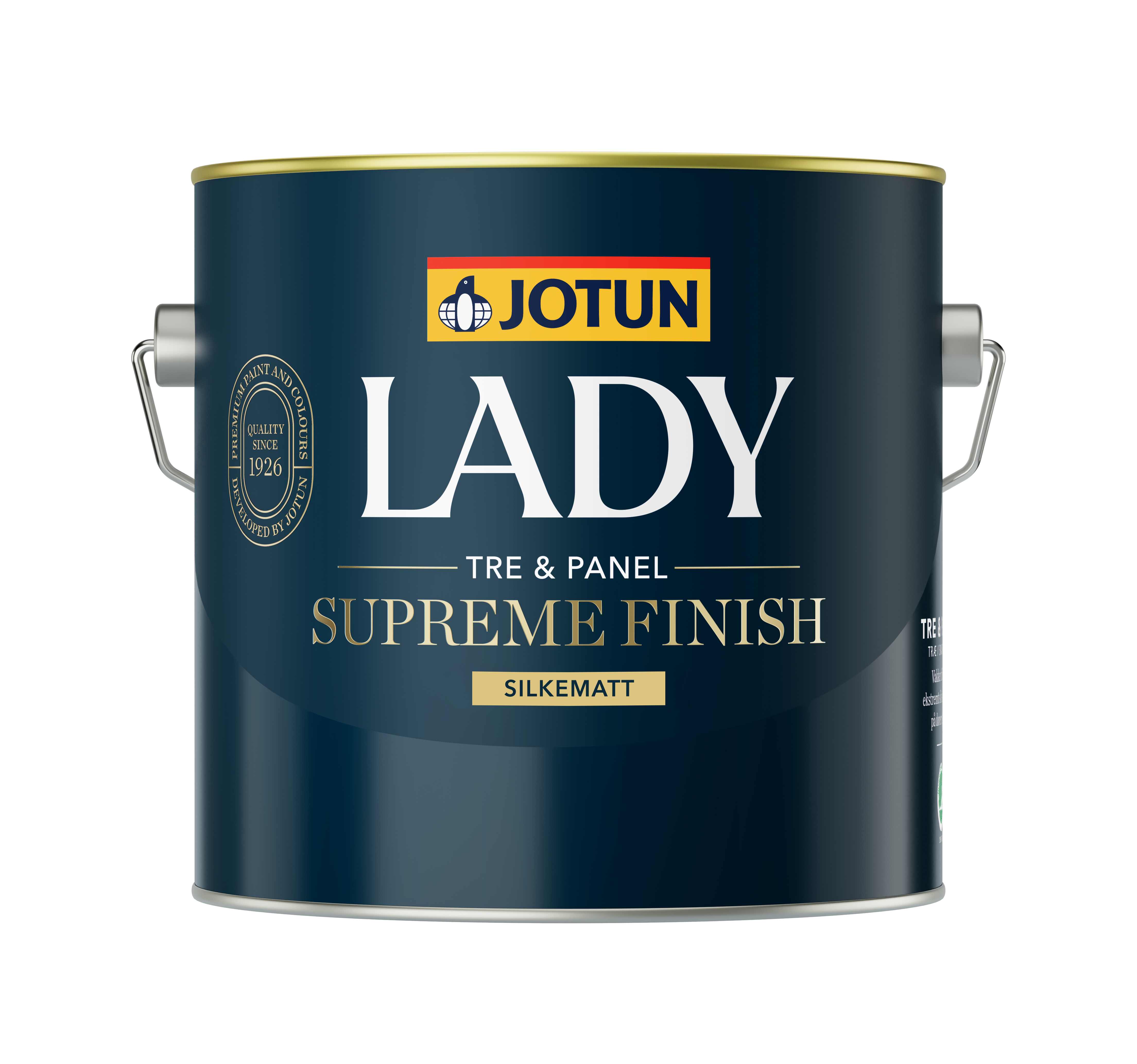 Lady Supreme Finish Silkematt  2,7 L Valfri Kulör