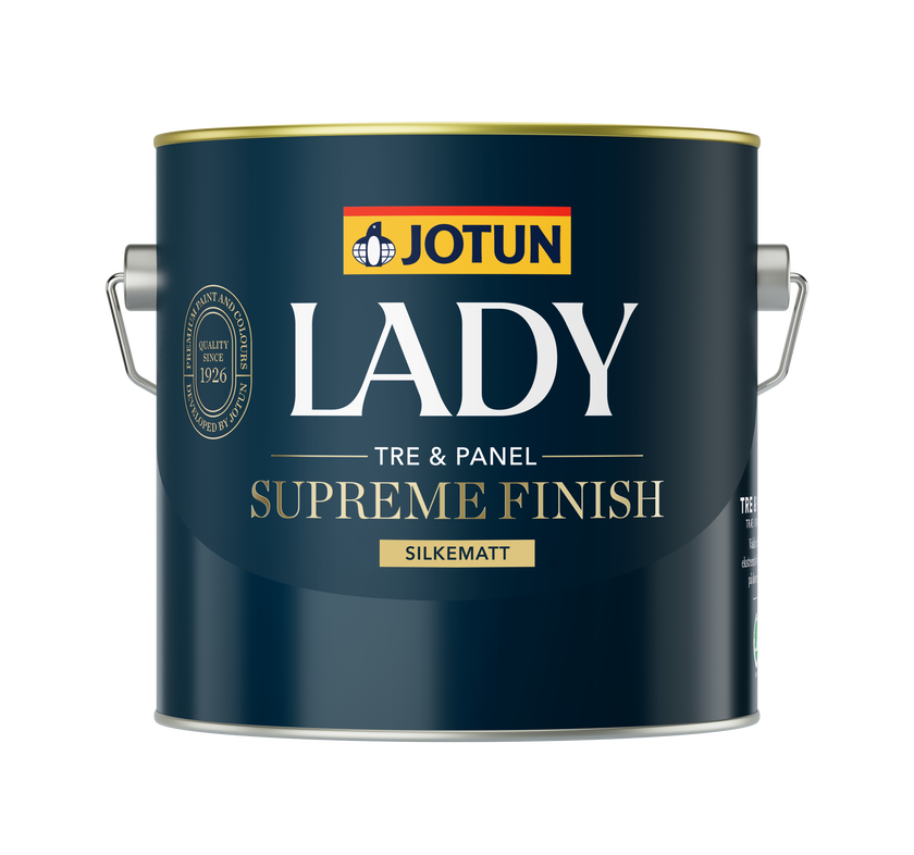Lady Supreme Finish Silkematt 2,7 L Valfri Kulör