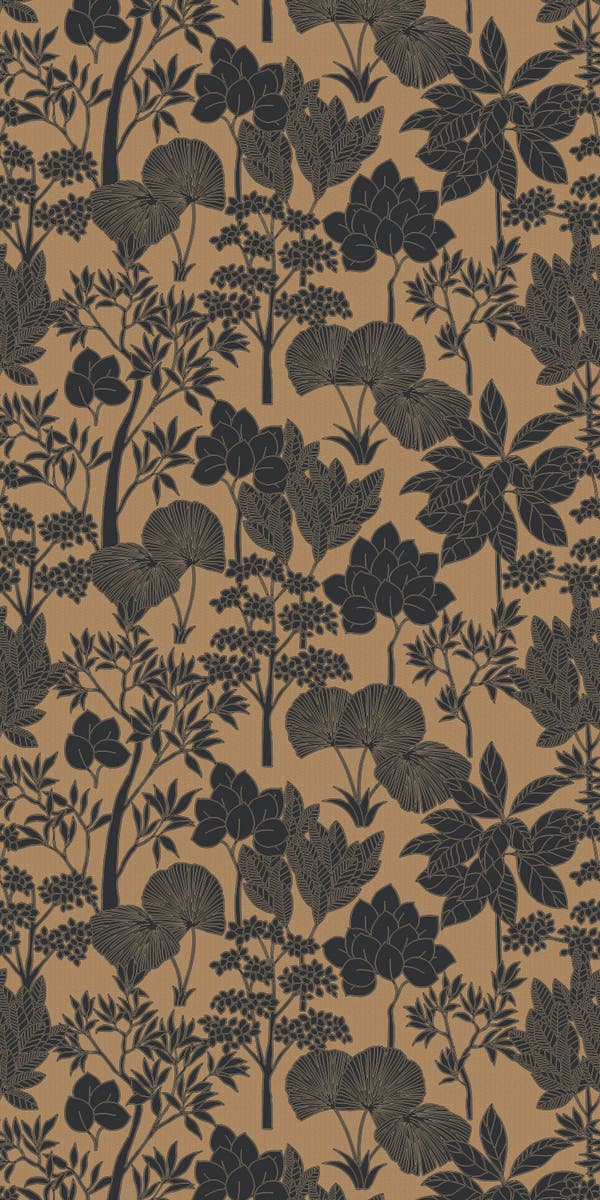 Casamance Inara Noir/Doré