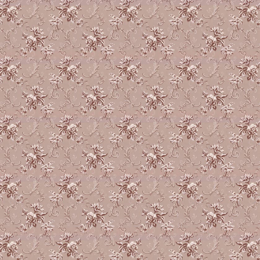 Lim & Handtryck - Hovdala blomma - Grå/Brun x112-23