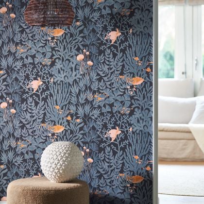 Casadeco - Atlantide Bleu Abysse Voyage Onirique