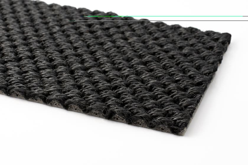 Sisal Hampa Svart 9070 Kjellbergs Textilgolv