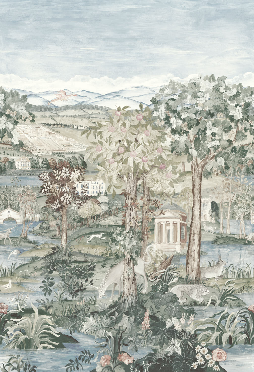 Zoffany - Arcadian Thames Wedgwood Arcadian Thames Wallpaper