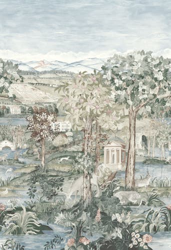 Zoffany - Arcadian Thames Wedgwood Arcadian Thames Wallpaper