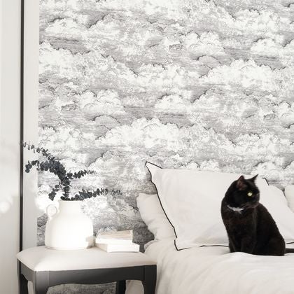 Casadeco - Songe Noir Gravure Voyage Onirique