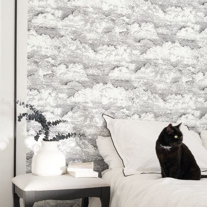 Casadeco - Songe Noir Gravure Voyage Onirique