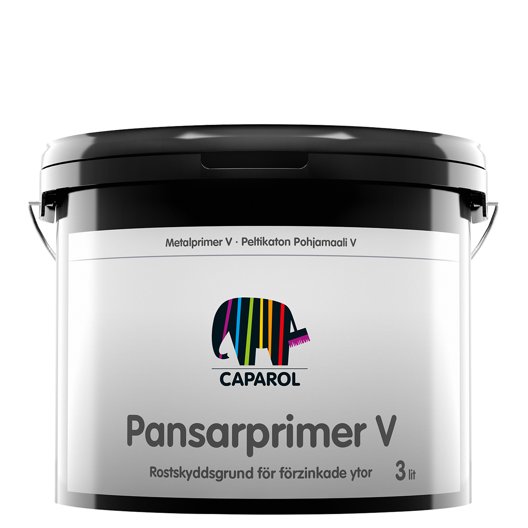 Pansarprimer  3 L Röd/brun