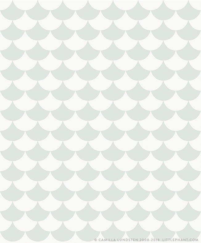 Waves -Dusty Light Aqua