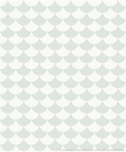 Waves -Dusty Light Aqua