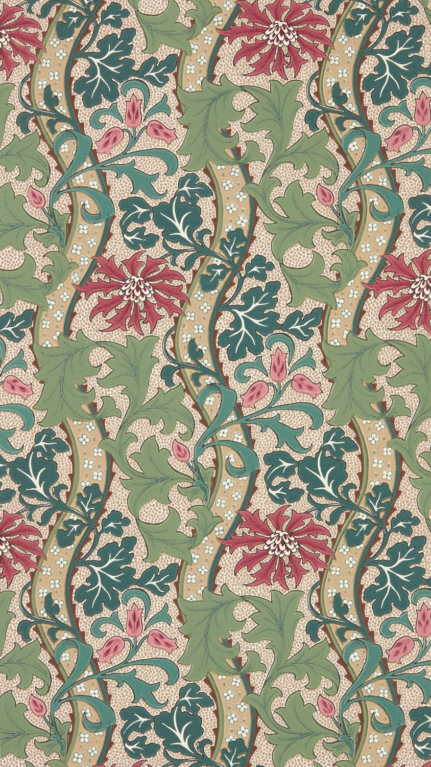 Morris & Co - Cornflower Madder Forest