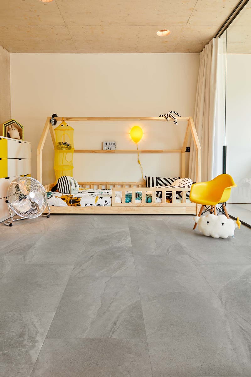 Katla Ljusgrå 45x90