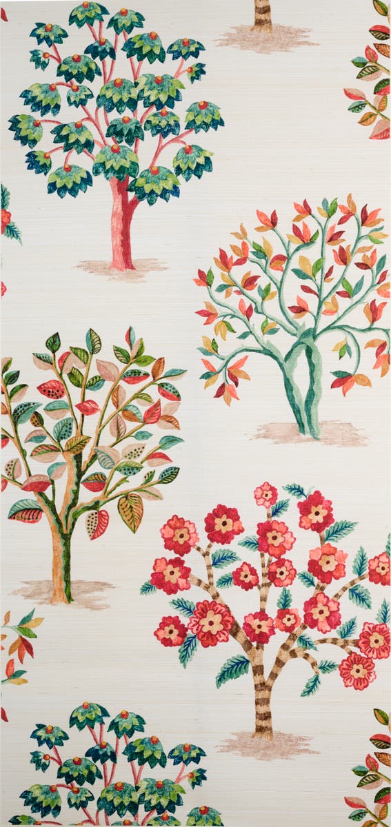 Nina Campbell - Fener Grove Coral Teal