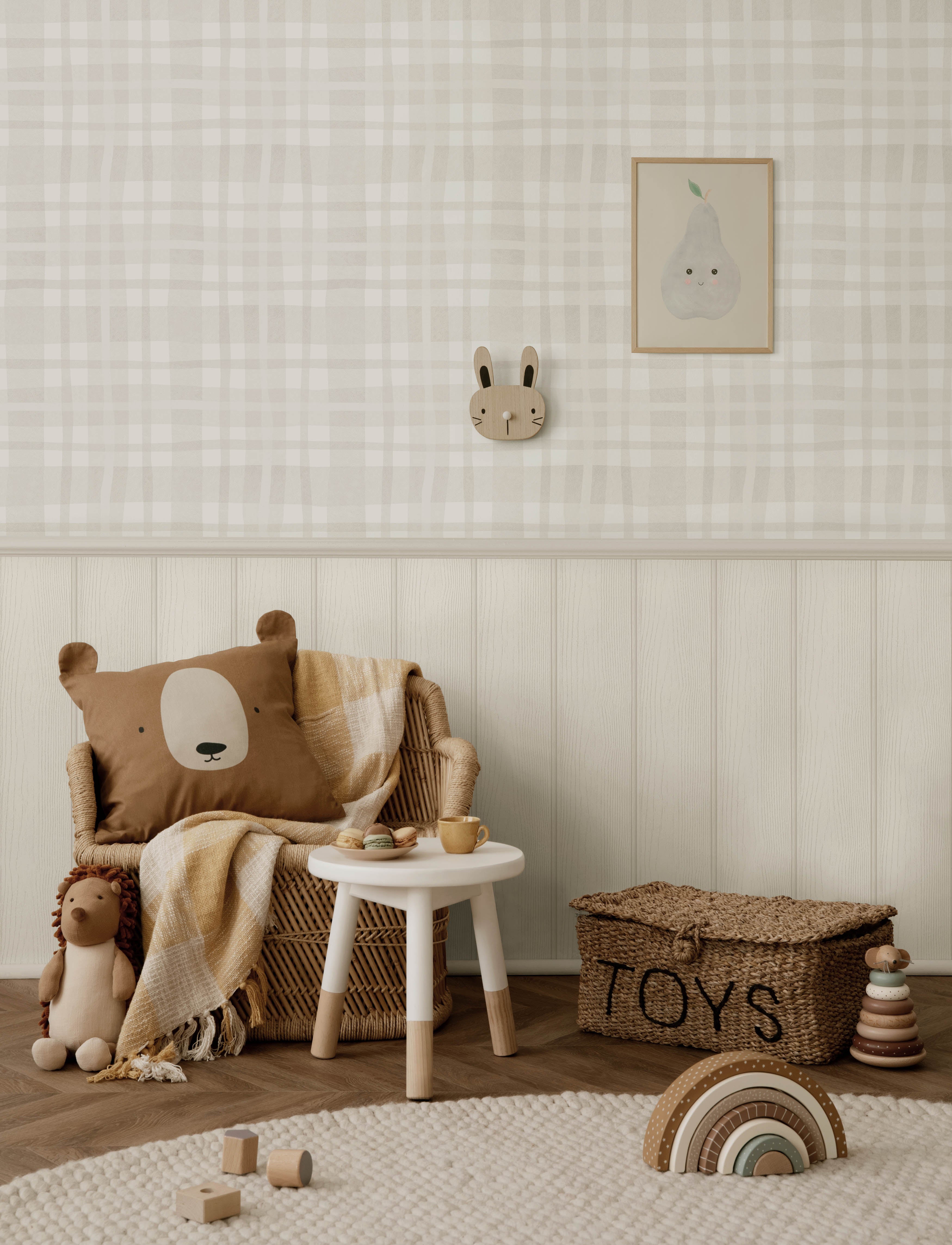 Intrade - Ivy Plaid Warm Grey