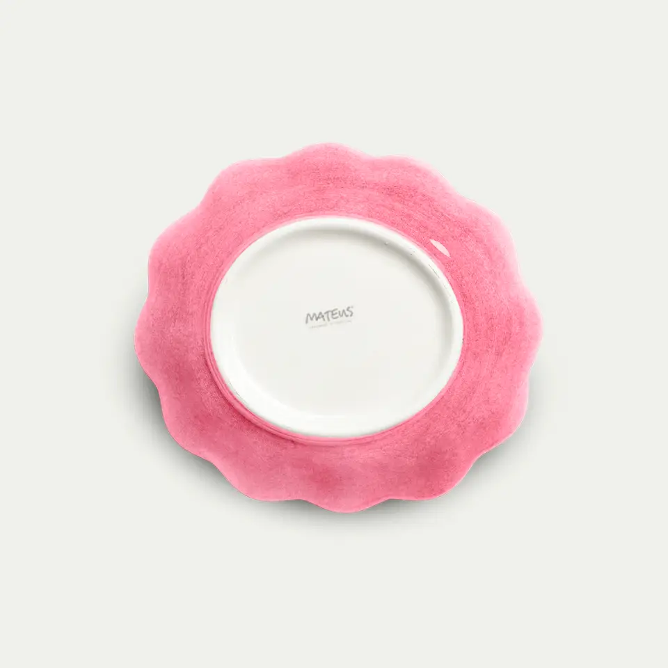 Oyster Skål 18x16 cm Ljusrosa 
