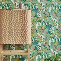 Pineapple Garden verde V&A Decorative Papers 2
