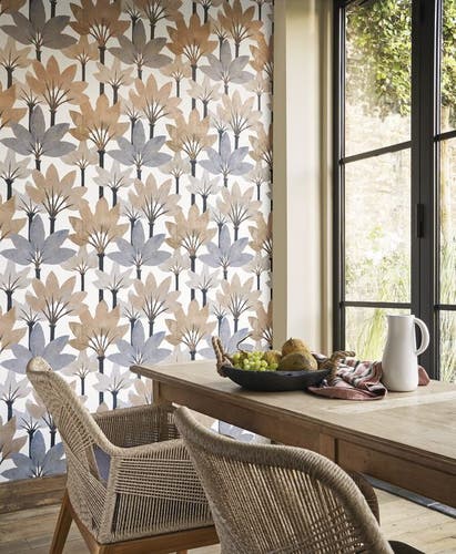 Casadeco - Babel Encre / Naturel Babylone Cad