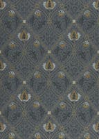 Pure Trellis Black Ink Pure Morris North Wallpap