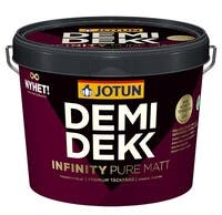 Demidekk Infinity Pure Matt 2,7 L Valfri kulör