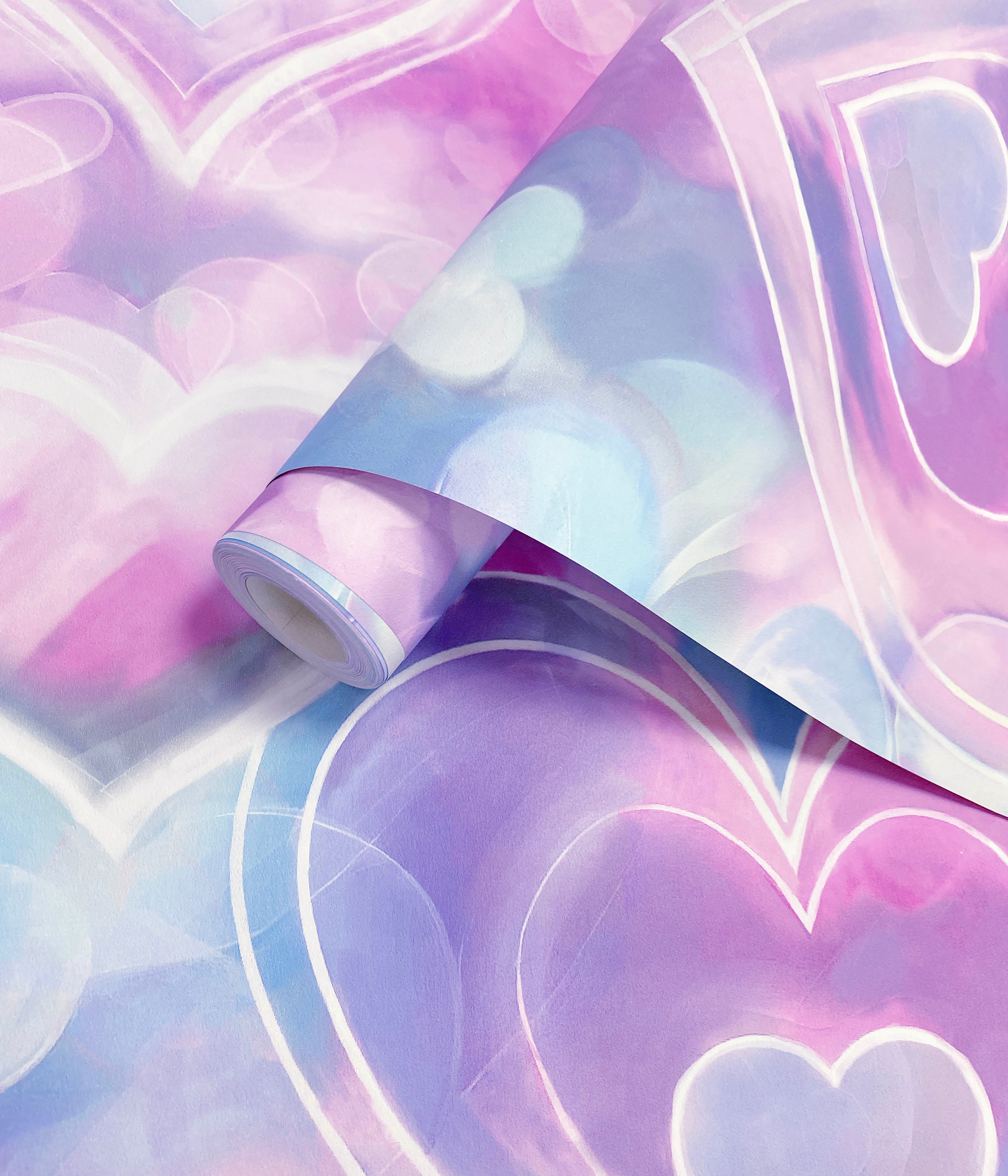 Intrade - Neon Hearts Pink/Blue