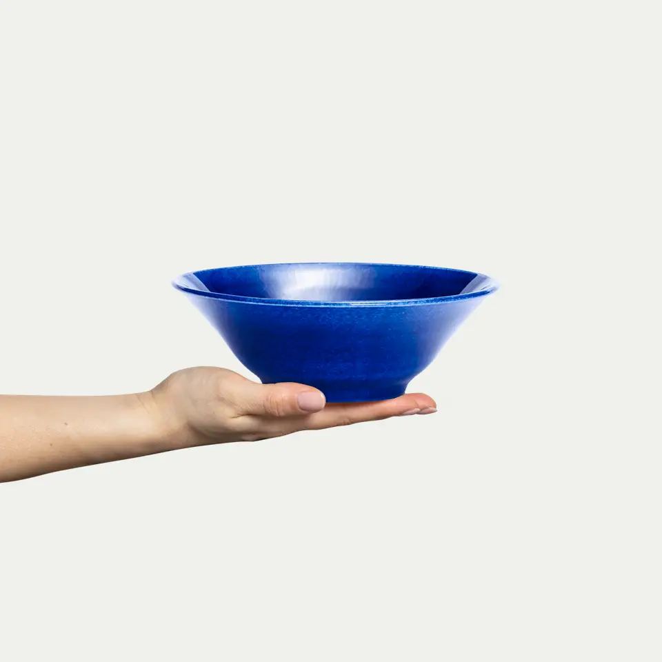 Basic Skål 19cm Blå