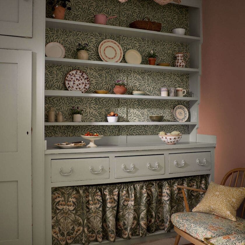 Emery`s Willow Herball Emery Walker`s House Wall