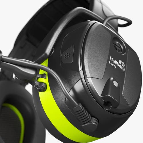 Hörselkåpa Hellberg Local 446 - Hjälmmonterad