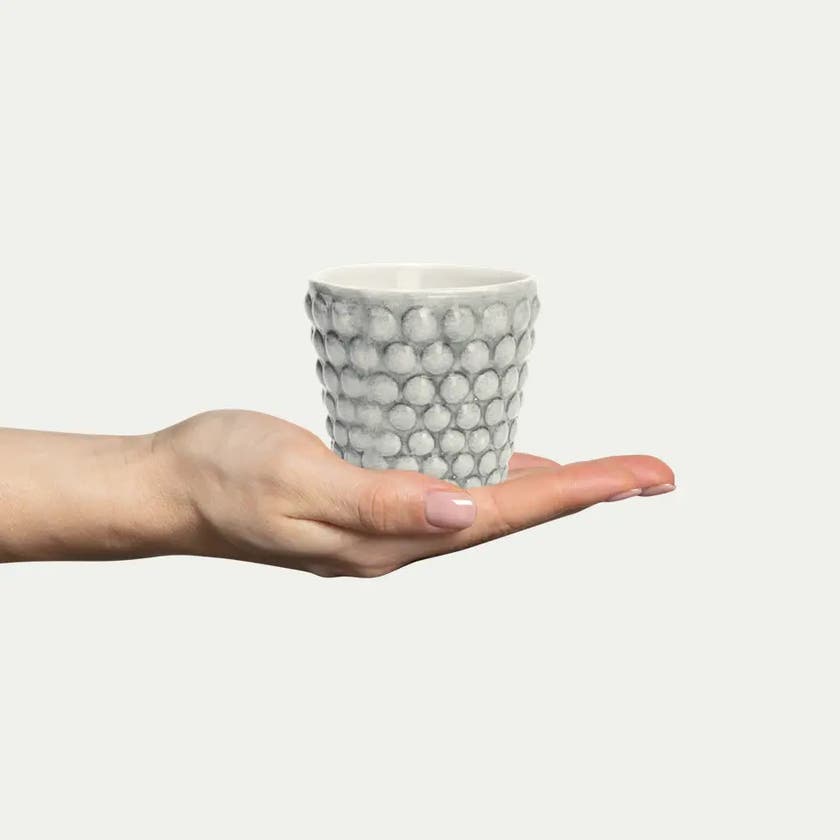 Bubbles Espressokopp 7 cm Grå