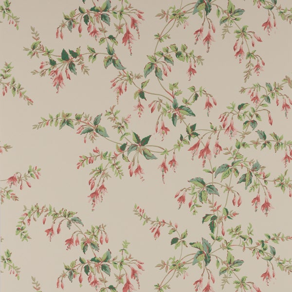 Colefax and Fowler - Fuchsia Pink/Green
