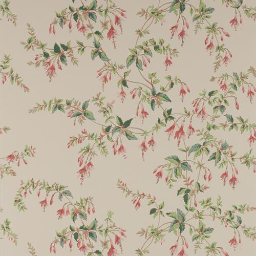 Colefax and Fowler - Fuchsia Pink/Green