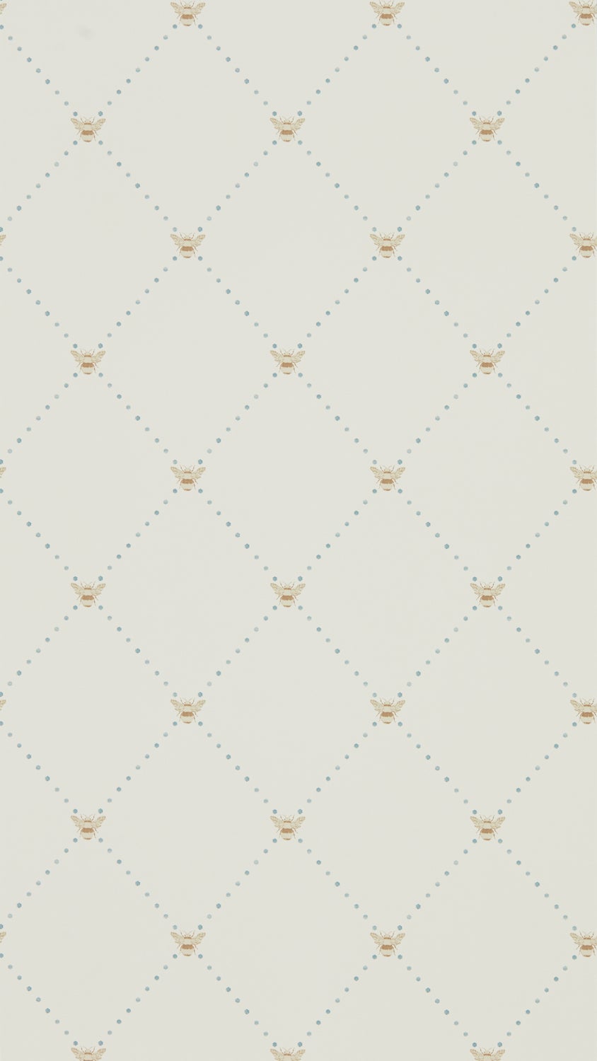 Sanderson - Nectar Copper/Denim Potting Room Wallpapers