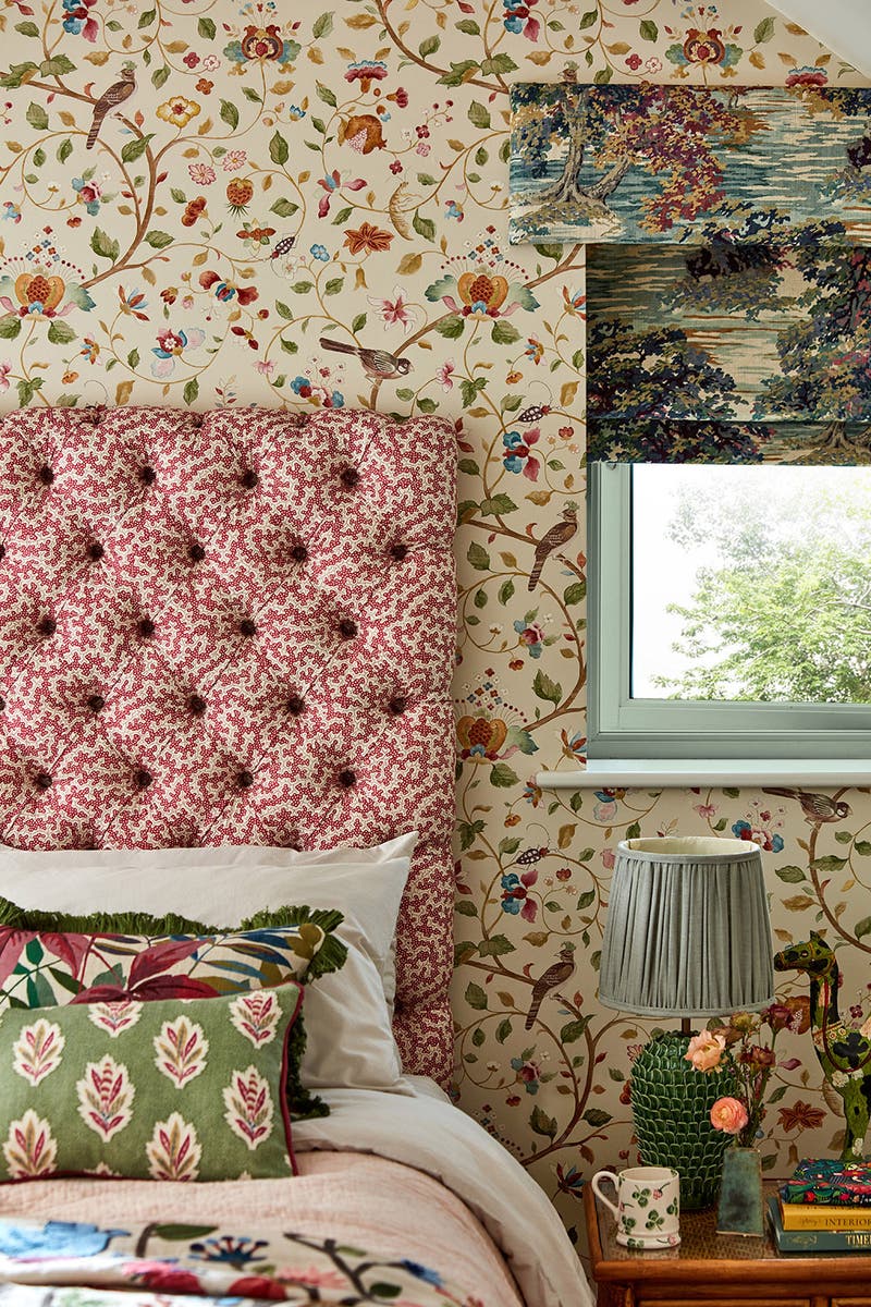 Sanderson - Aril`s Garden Olive/Mulbe Arboretum Wallpapers