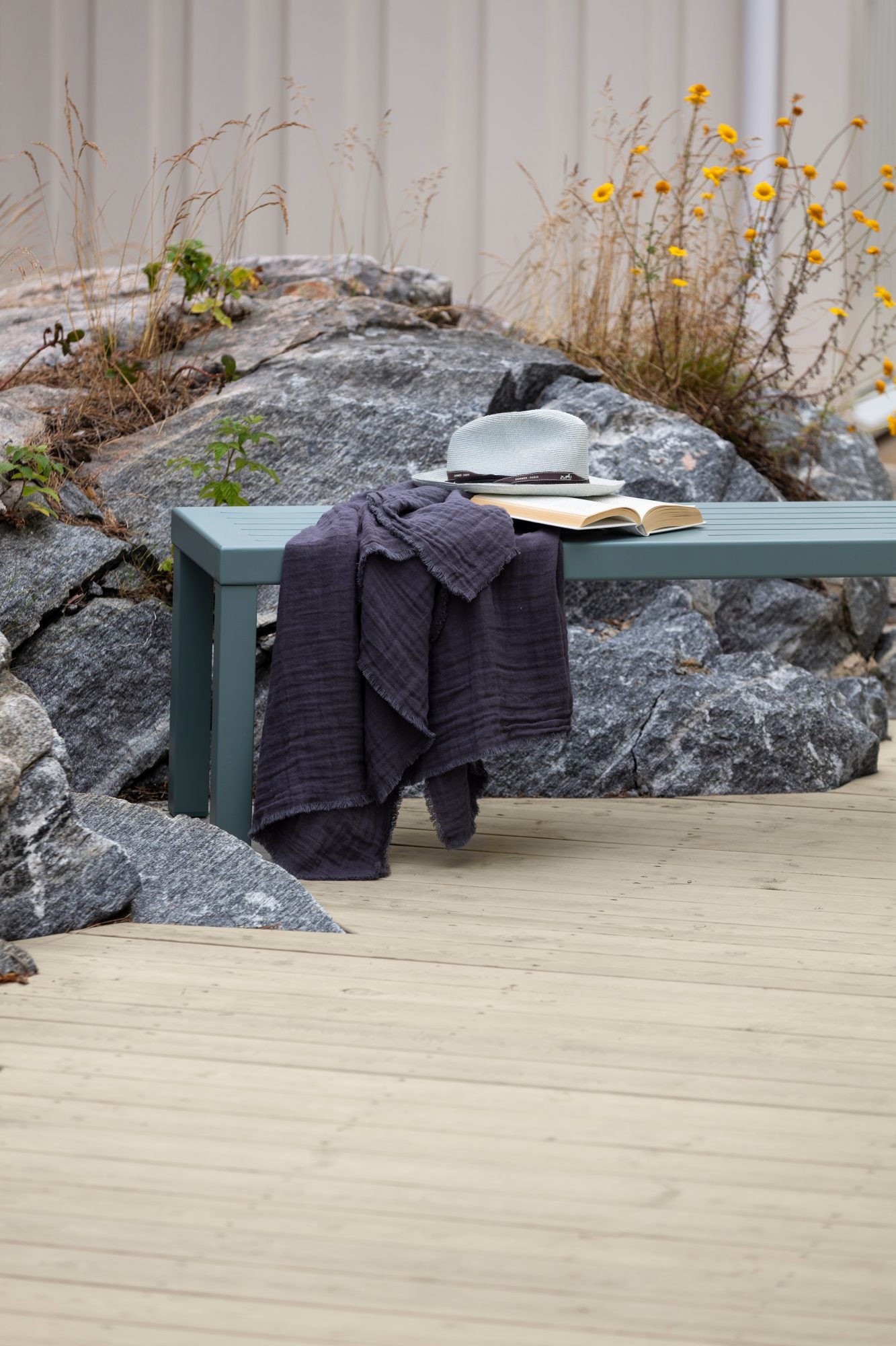 Naturgrå 9072 - Demidekk Terrasslasyr 10 liter