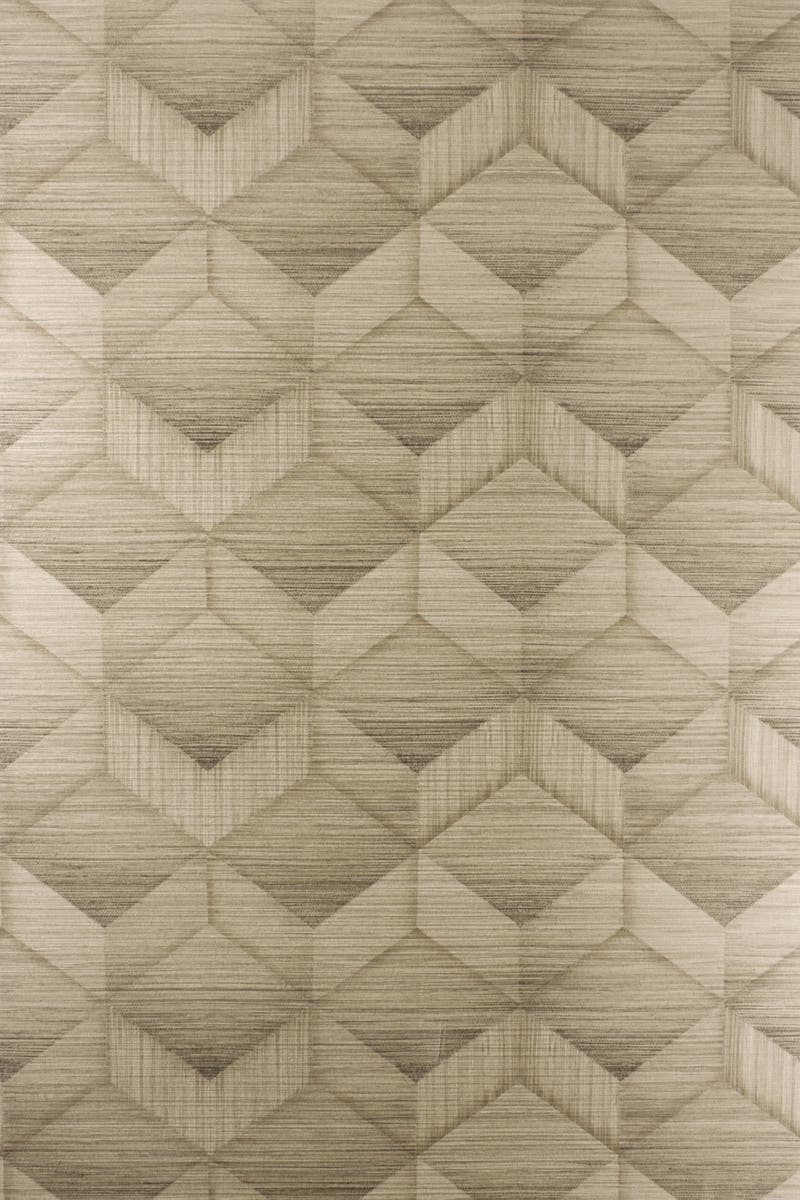 Osborne & Little - Parquet Ivory/Soft Grey