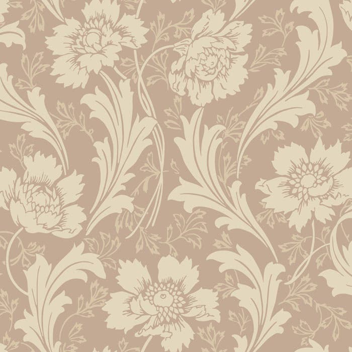 Duro - Villastaden Rosa Gammalsvenska Papper