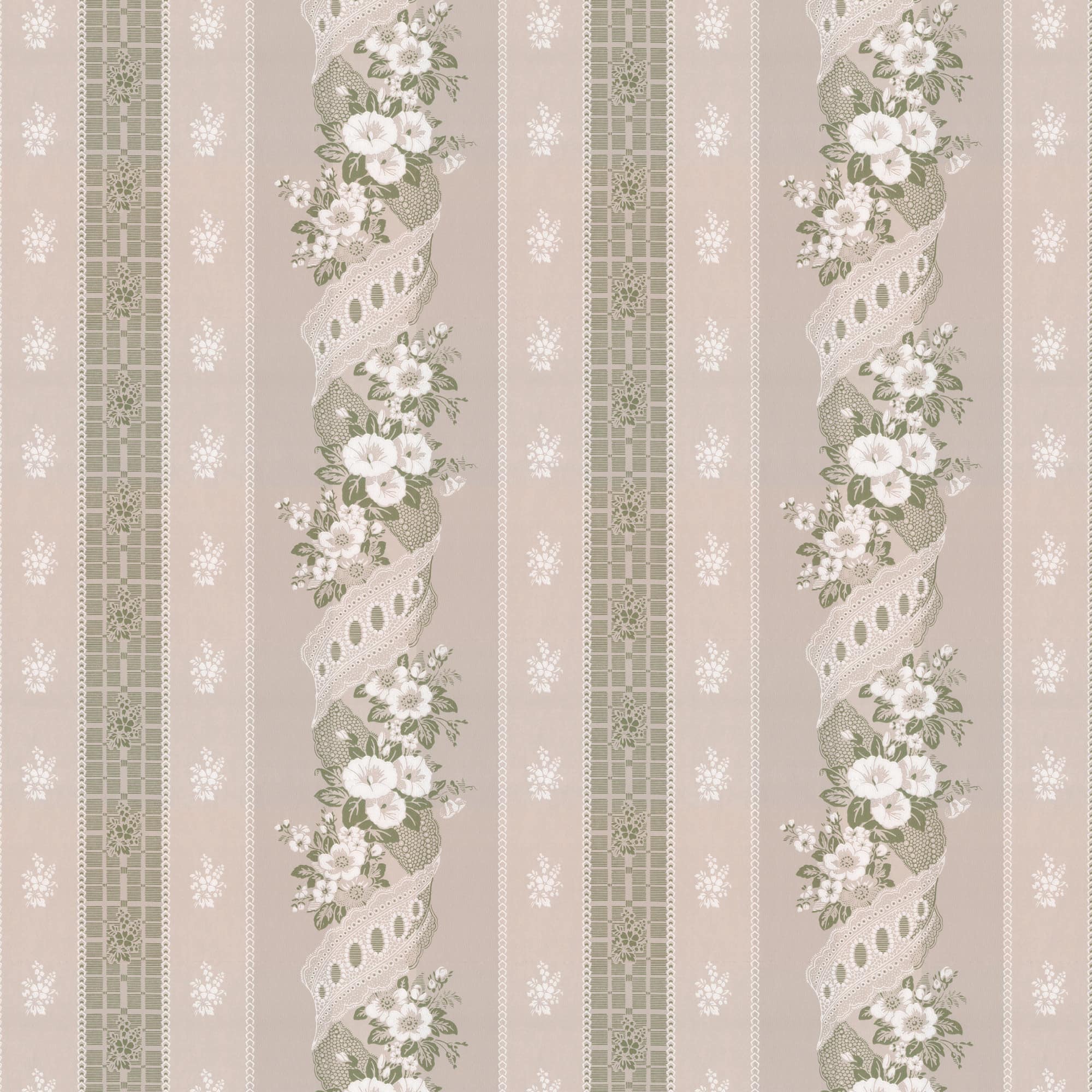 Lim & Handtryck - Felice Eleonore - Grå/Grön x114-56