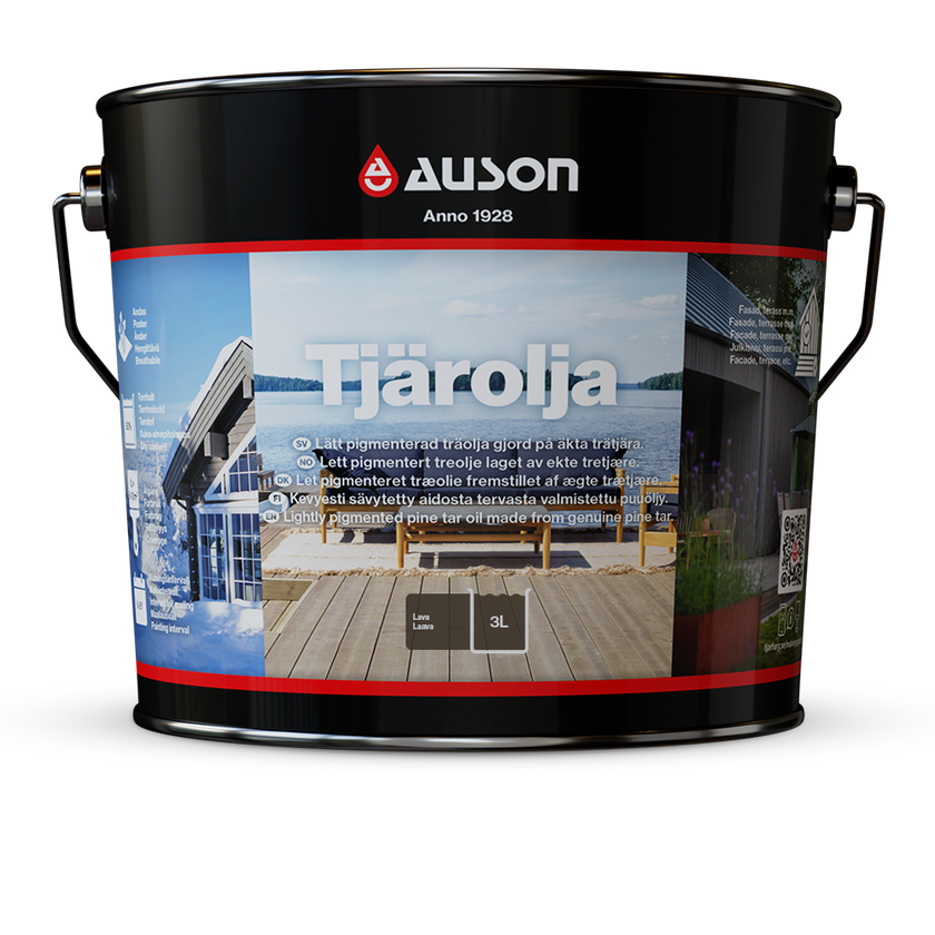 Tjärolja Pigmenterad Lava 3 liter