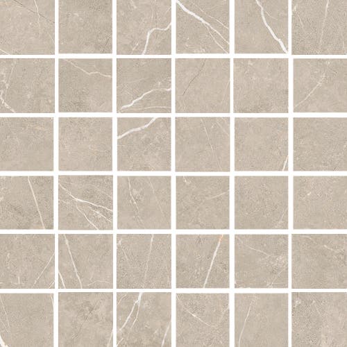 Glaciär Greige mosaik 5x5, ark 30x30