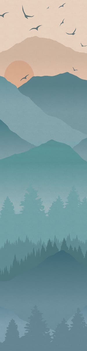 Glasshouse II Väggbild